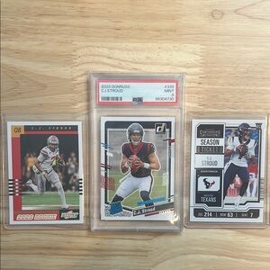 CJ Stroud Card Lot